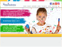 Tablet Screenshot of happykidsacademy.pl