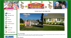 Desktop Screenshot of happykidsacademy.org