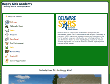 Tablet Screenshot of happykidsacademy.org